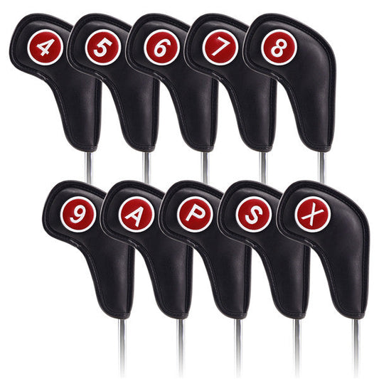 Magnetic Extended Version Leather Iron Cover Set-Craftsman golf