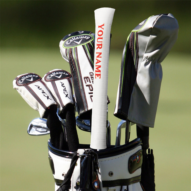 Custom Leather Alignment Stick Covers- CraftsmanGolf