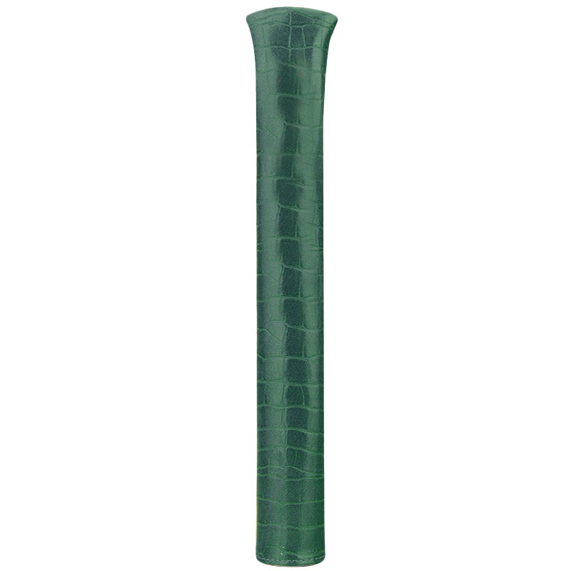 Personalized Crocodile Pattern Leather Alignment Stick Cover - CraftsmanGolf