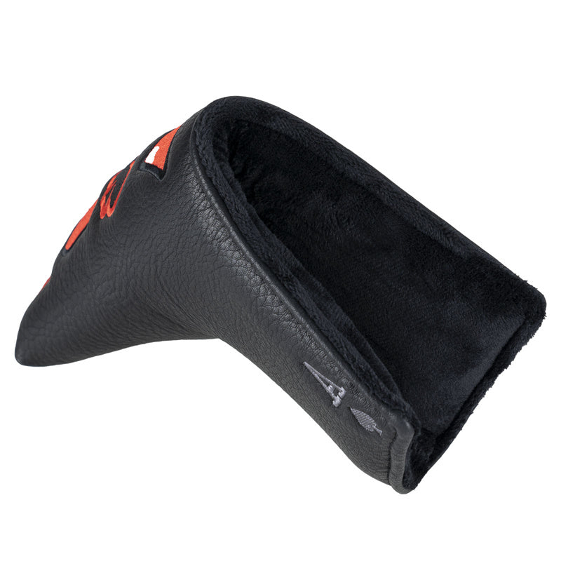 Poker Four Suits Leather Golf Club Blade Putter Head Cover - Craftsman Golf