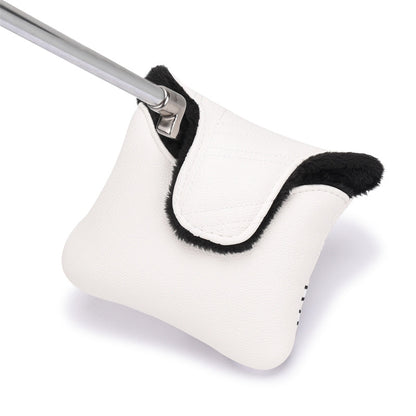 Spider Leather Large Mallet Putter Headcover With Magnet Closure - Craftsman Golf