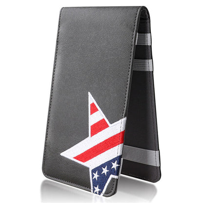 Stars Flag Scorecard & Yardage Book Holder
