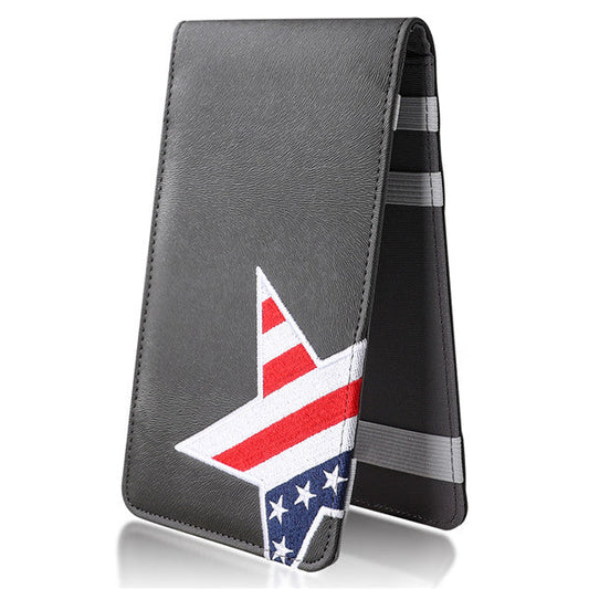 Stars Flag Scorecard & Yardage Book Holder
