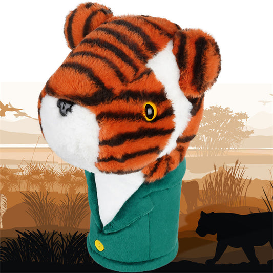 Tiger Golf Driver Head Cover - CraftsmanGolf