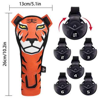 Craftsman Golf Tiger Hybrid Head Covers