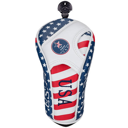 USA Flag Golf Wood Head Covers