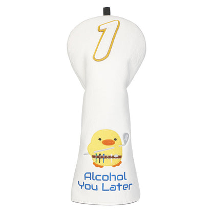 Yellow Duck Golf Driver Head Cover