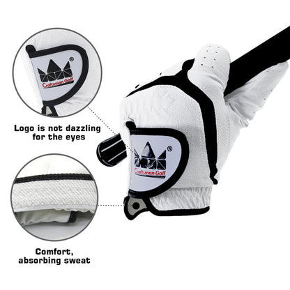 2019 Men Worn on Left Hand Microfiber Leather Golf Glove - CraftsmanGolf