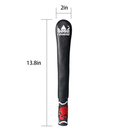 Skull Alignment Stick Covers - CraftsmanGolf