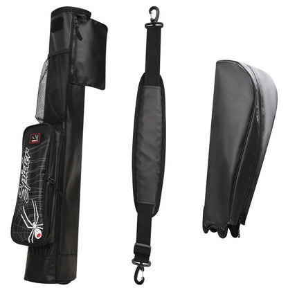 Black Lightweight Golf Carry Stand Bag,  Perfect for Driving Range, Par 3 Course