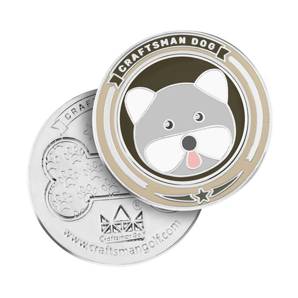 Dogs Golf Ball Markers - CraftsmanGolf