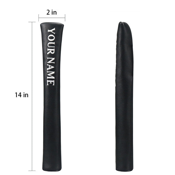 Custom Leather Alignment Stick Covers- CraftsmanGolf