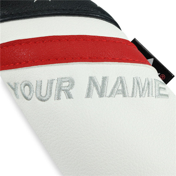 Custom Grey Stars Golf Wood Headcovers- CraftsmanGolf