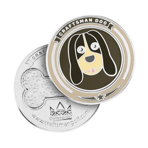 Dogs Golf Ball Markers - CraftsmanGolf