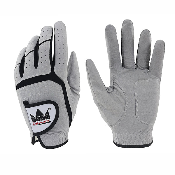 2019 Men Worn on Left Hand Microfiber Leather Golf Glove - CraftsmanGolf