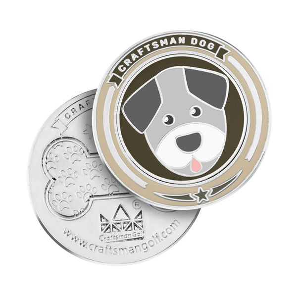 Dogs Golf Ball Markers - CraftsmanGolf