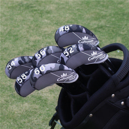 Camouflage Neoprene Golf Wedges Head Cover Set - CraftsmanGolf