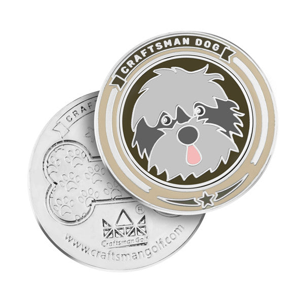 Dogs Golf Ball Markers - CraftsmanGolf
