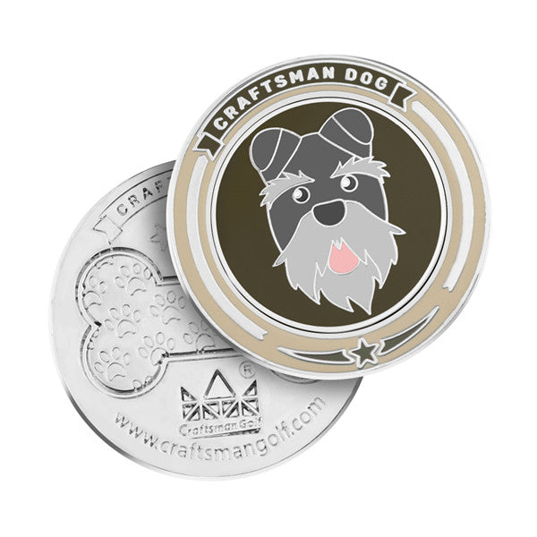 Dogs Golf Ball Markers - CraftsmanGolf