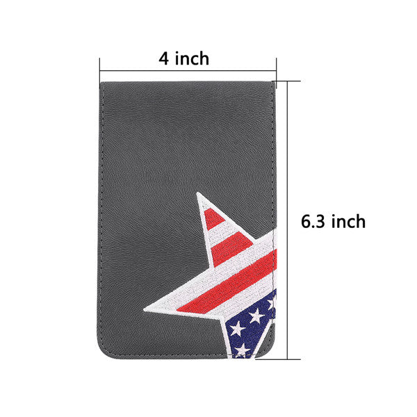 Stars Flag Scorecard and Yardage Book Holder - CraftsmanGolf