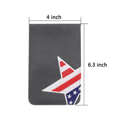 Stars Flag Scorecard and Yardage Book Holder - CraftsmanGolf