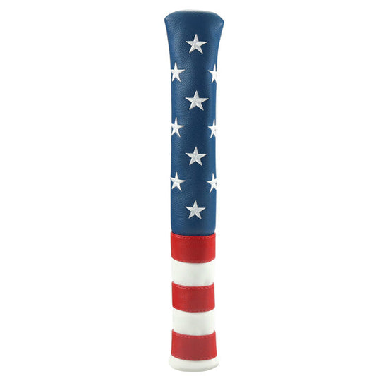 Stars Red&White&Blue Alignment Stick Cover - CraftsmanGolf