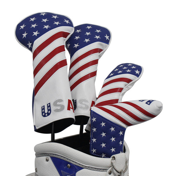 USA Red&Blue&White Blade Putter Cover - CraftsmanGolf