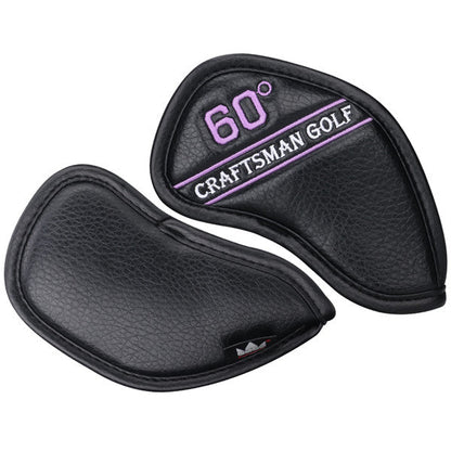 Wedge Iron Protective Headcover 48° 50° 52° 54° 56° 58° 60° 62° 64° - CraftsmanGolf