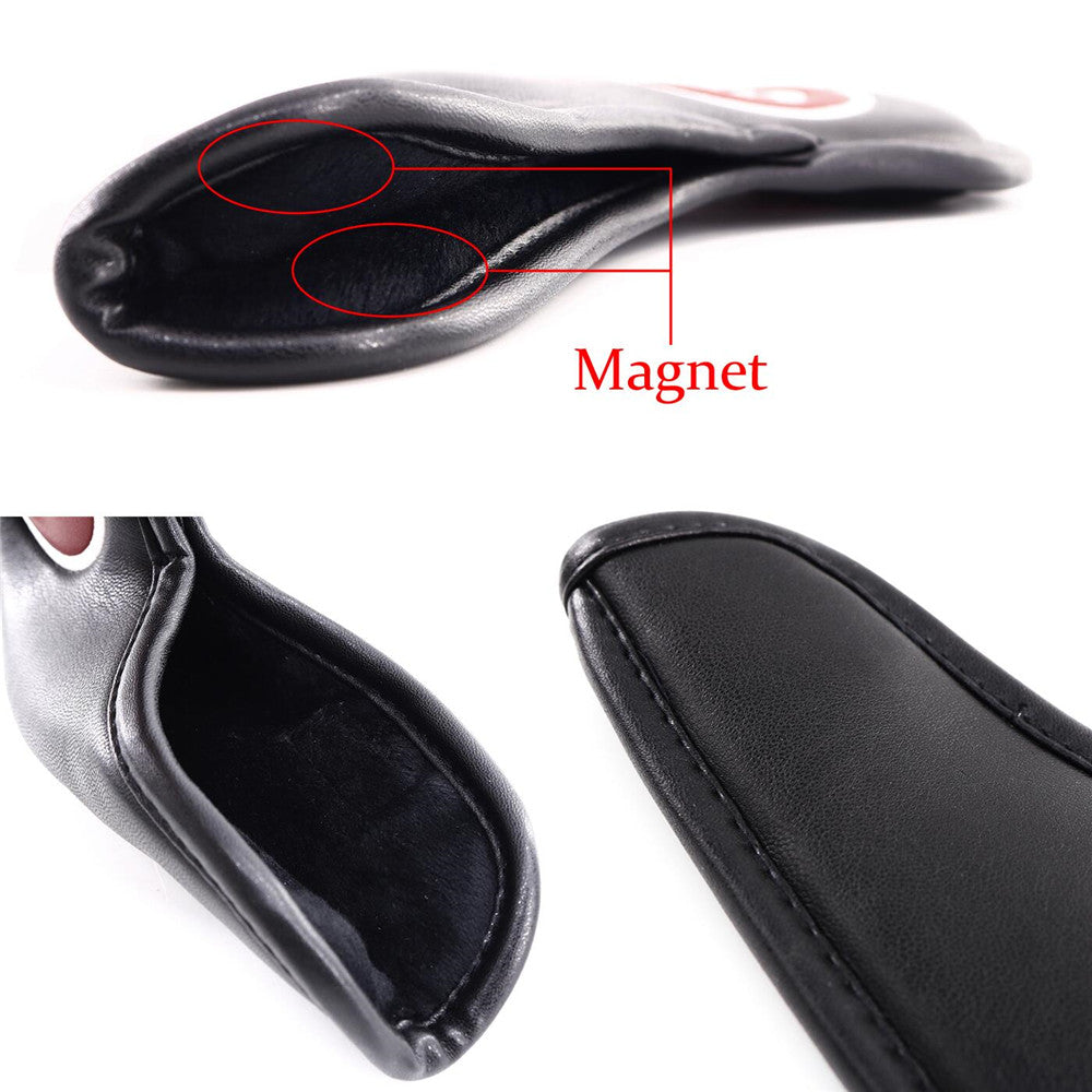 Magnetic Extended Version Leather Iron Cover Set, 11pcs - CraftsmanGolf