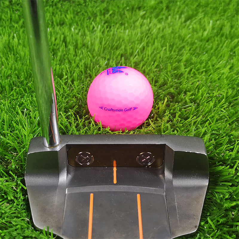 High Performance Matte Finished Colorful Soft Golf Balls 1pc
