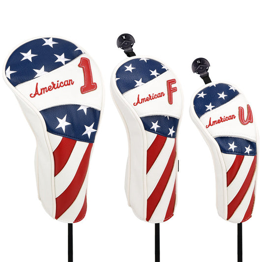 Stars and Stripes USA Golf Wood Head Cover-Craftsman Golf