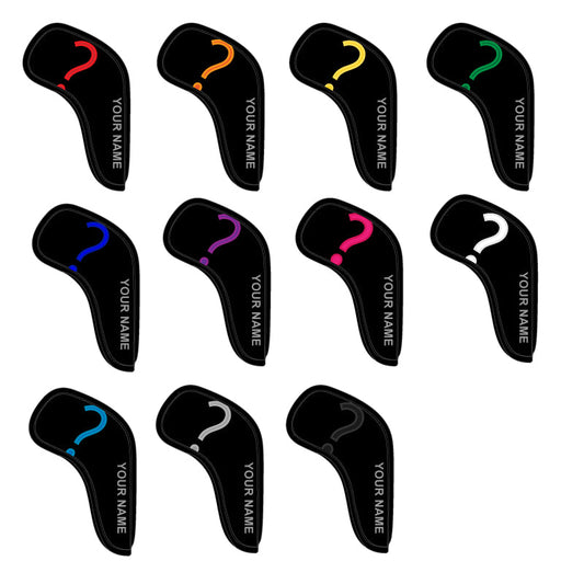 New Customization Personalized Large Number Iron Head Covers 12pcs