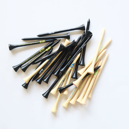 Wood Wooden Golf Tees Pack of 100 Tees Size 3-1/4 inch